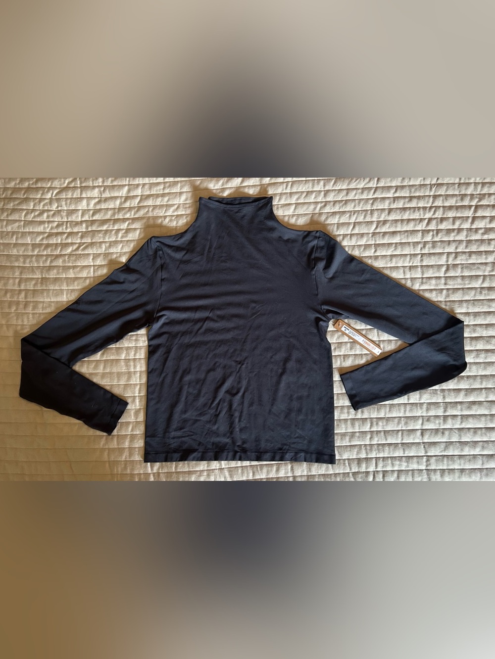 NWT Skims Soft Smoothing Seamless Turtleneck Top
